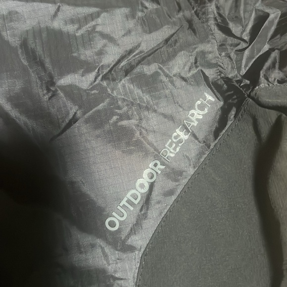 Women’s Outdoor Research XSmall Helium Rain Jacket Black - Picture 3 of 6